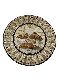 Buy Wall Hanging Pyramids Of Giza And Sphinx Plate Handmade 40 Cm   2725441377044 in Egypt