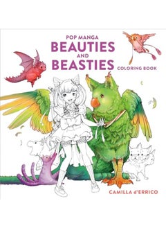 Buy Pop Manga Beauties And Beasties Coloring Book By D'Errico, Camilla Paperback in UAE