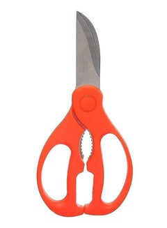 Buy Stainless steel scissors for kitchen use and cutting chicken and fish multi-colors in Egypt