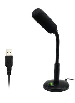 Buy ZAFFIRO USB Computer Desktop Microphone - ON/Off  button - Plug & Play Home Studio recording for PC / Laptop ,Recording for Streaming YouTube,Podcasting,Gaming,Online Chatting | Black in Egypt