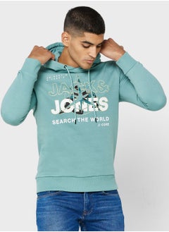 Buy Logo Print Hoodie in UAE