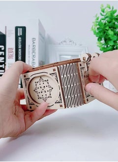 Buy Selling DIY wooden puzzle, 3D stereo model wooden machinery difficult assembly music box jewelry box in UAE