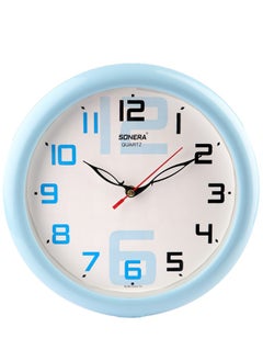 Buy Sonera Wall Clock 9241-Analog-Quartz -Sky Blue in Egypt