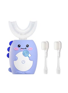 Buy Electric Toothbrush for Kids, Waterproof, Soft U-Shaped Silica Gel Brush Head, Whole Mouth Baby Toothbrush,Ultrasonic Automatic Tooth Brush with 3 Modes,Age 2-8 in UAE