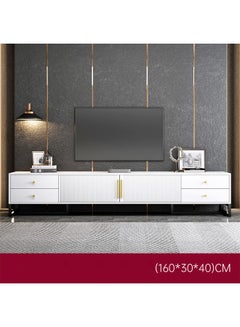 Buy Living Room Modern Shelf Storage Cabinet Table 160 CM in UAE