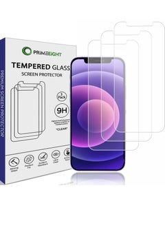 Buy PRIMEEIGHT iPhone 11 /iPhone XR Screen Protector 6.1 Inch Display - Ultra Thin 9H Hardness Tempered GlassiPhone 11 /iPhone XR Pack of 3 - Easy to Install HD Clear Screen Protector 11 / XR in Saudi Arabia