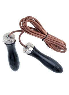 Buy Leather Jump Rope Black Brown in UAE