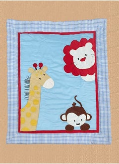 اشتري Enchanted Embroidery Cotton Quilt Set (Comforter)for Kids Multicolor في الامارات