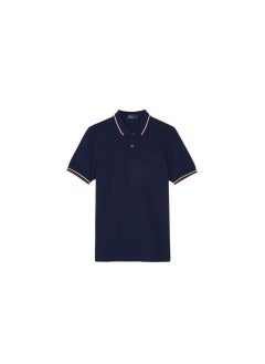 Buy Essential Logo Printed Polo Shirt in UAE