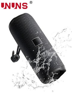اشتري Wireless Bluetooth Speaker,Portable Bluetooth Speaker,Outdoor Waterproof Shower Speakers With HiFi Stereo Sound/LED Light/TF Card/AUX/FM/USB,Stereo Speaker For Indoor Outdoor في الامارات