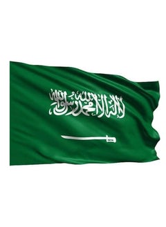 اشتري Kingdom of Saudi Arabia Flag For School,Natinal Days VWith Rod Pocket في السعودية