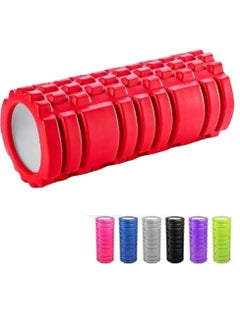 Buy SportQ Foam Roller, Fitness Foam Roller, Deep Muscle Massage Roller Lightweight Muscle Roller for Yoga Pilates Muscle Relaxation, Balance Exercises, Physical Therapy Pain Relief in Egypt