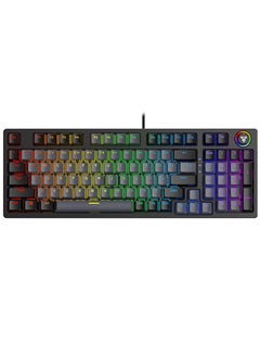 Buy Mechanical Gaming Keyboard,RGB Full size, with 10 lighting effects in Egypt