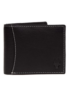 Buy WILDHORN Black Leather Mens Wallet in UAE