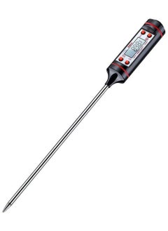 Buy 1pc Sincher Meat Thermometer Cooking Thermometer with Instant Read LCD Screen and Hold Function for Kitchen Food Smoker Grill BBQ Meat Candy Milk Water in Saudi Arabia