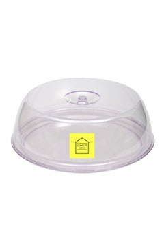 Buy Cake Tray Dome With Cover Transparent Clear 30.2x10.6cm in Saudi Arabia