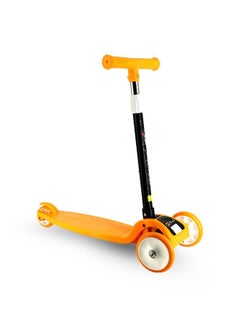 Buy Kids Scooter,3 Wheels Folding Kick Scooter for Ages 3-14 Years Old Kids,Adjustable Handlebars Scooter for Toddler Girls Boys Assorted Colour in UAE
