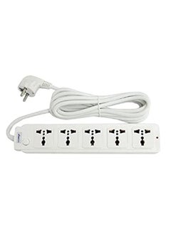 Buy Gigamax power strip, 5 outlets - 3 meters long cord in Egypt