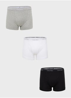 Buy 3 Pack Logo Band Trunks in Saudi Arabia