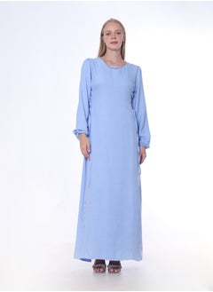 Buy Women's plain dress with sleeves in Egypt