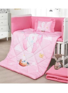 Buy 5-Piece Baby Crib Bedding Set in Saudi Arabia