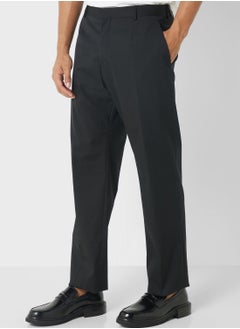 Buy Gabardine Straight Fit Pants in Saudi Arabia