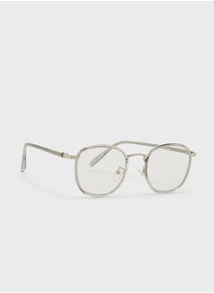 Buy Anti Blue  Round Lens Laptop Optic Glasses in UAE