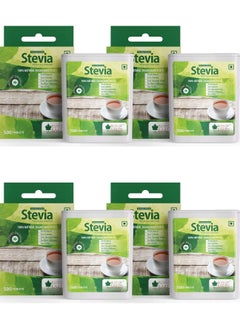 Buy Bliss Of Earth Stevia Sugar free Tablets Pellets Zero Calorie Keto Sweetener Instant Dissolve 500Tablets Pack of 4 in UAE