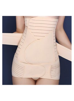 اشتري Body Shaper Belts 3 in 1 Postpartum Recovery Waist Support Belly Pelvis Belt Belly Wrap for Women في الامارات