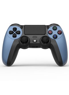 Buy Wireless Controller for PS4/PS4 Slim/PS4 Pro/PC Anti-Slip Playstation 4 Gamepad Hand Joystick with USB Cable & Dual Vibration & Clickable Touchpad & Audio Function & LED Light in Saudi Arabia