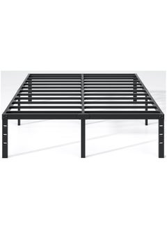 Buy Easy to Assembled Sturdy Queen Size Bed Frame Heavy Duty Frame Metal Bed Frame Suitable for Bedroom in Saudi Arabia