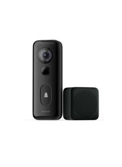 Buy Xiaomi Smart Doorbell 3S | Head to toe with D180° | IP65 waterproof | Two power supply modes | Xiaomi security chip | Ultra clear 2K resolution | 5200mAh (typ) battery | Free 72h cloud storage in UAE