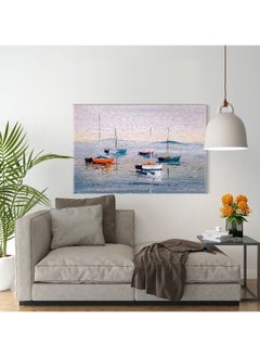 Buy Canvas Wall Art, Abstract Framed Portrait of Sailing Boat in Egypt