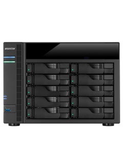 اشتري Asustor AS5010T (Diskless), 10 Bay NAS Tower 1GB DDR3L,USB 3.0 x 3,USB2.0 x 2, eSATAx 2. في الامارات