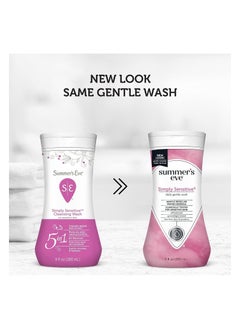 Buy Summer's Eve Simply Sensitive Cleansing Wash 9 fl oz in UAE