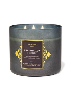 Buy Marshmallow Fireside 3-Wick Candle in UAE