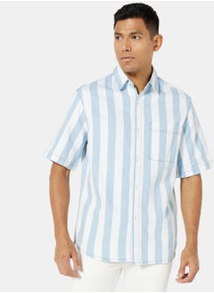 Buy Striped Regular Fit Shirt in UAE