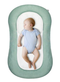 Buy Baby Lounger And Share a Sleeping Baby Nest, Foldable, Removable And Washable, 100% Cotton Portable Pressure Protection Crib, Can Be Used For Bedroom/Travel/Camping in UAE
