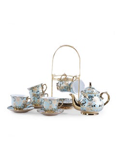 اشتري Fiona 14-Piece Tea Set Cupmint في الامارات