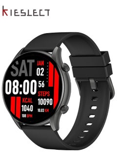 Buy Kieslect Kr Smart Watch for Men Women(Answer/Make Calls),1.32"Semi-AMOLED Touch Screen,Blood Oxygen SpO2, 24/7Heart Rate Monitor,70 Sports Modes Fitness Tracker,IP68,Compatible with Android iOS in Saudi Arabia