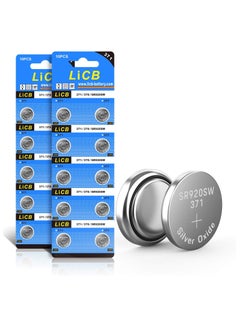 اشتري LiCB 20 Pack SR920SW 371 370 AG6 Battery 1.5V Button Cell Watch Batteries في السعودية