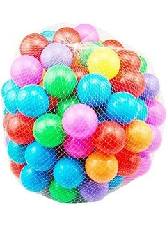 اشتري LILY Kid's 200 Pieces Colorful Soft Plastic Ocean Fun Balls Tent Swim Pit Toys في مصر