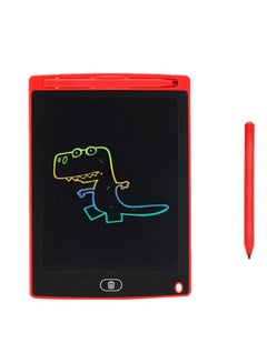 Buy Portable Foldable Lcd Reading Writing Early Education Development Tablet For Kids 8.5inch Red in UAE