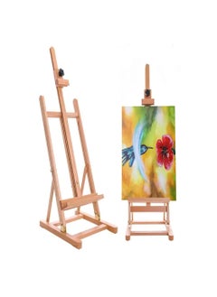 Buy Small Wooden Frame Studio Easel Artists Adjustable Beechwood For Painting Display in Egypt