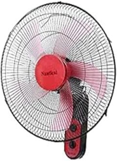 اشتري Carnival Force Wall Fan,18 Inch,5 Blades,Timer,3 Speeds,Swing Switch WFZ1820 White/Red في مصر