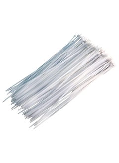 Buy KNP White Multi Purpose Nylon Cable Ties 200x3.6mm are reliable and versatile for various cable management and organization tasks suitable for both professional and DIY applications. in UAE