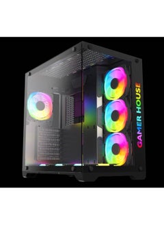 Buy Gaming PC NANOTECH, Intel i7-10700F, 16GB DDR4, Nvidia RTX 3050, 500 GB NVME M.2 SSD + 1 TB HDD, Windows 10 pro, RGB Gaming Computer PC (i7-10700F,RTX 3050) RTX 3050 i7-10700F in UAE