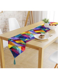 Buy Colorful Abstract Geo Table Runner in UAE