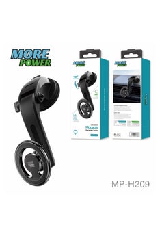 Buy More Power Magsafe Magnetic Car Phone Holder 180 Degree Rotatable Compatible with All Devices in Saudi Arabia