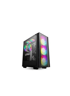 اشتري Nanotech Deepcool Powered Gaming PC, Intel Core I5-12400F 12th Gen, Dual GeForce GTX 1650 4GB OC, 1TB M.2 2280 NVMe, 650w 80+ Standard Digital Dual-Fan Single-Tower CPU Cooler في الامارات